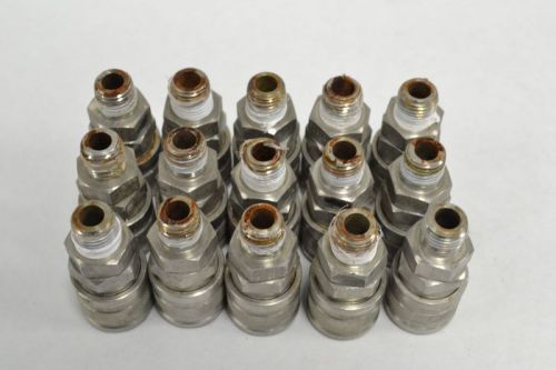 LOT 15 FOSTER QUICK DISCONNECT COUPLER 1/2IN TUBE 1/4IN NPT FITTING B257962