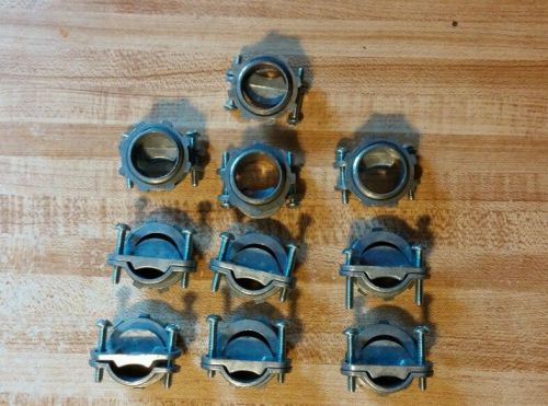 10 REGAL 6625 CABLE 1&#034; CONNECTORS new old stock