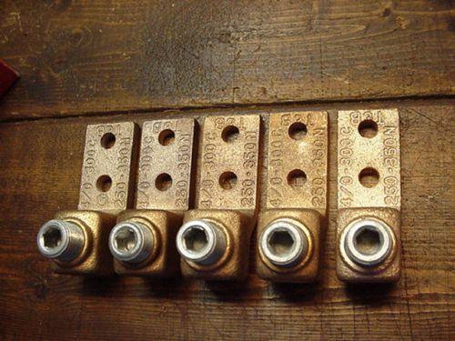 T&amp;b #32013 locktite lugs for 4/0 to 300mcm copper cable for sale