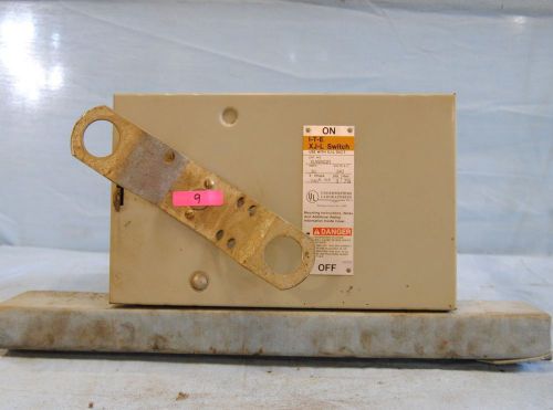Ite siemens  xj-l bustribution xlvb421n 30a bus plug fusible disconnect switch for sale