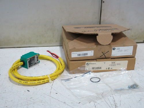 2 ALLEN BRADLEY 802M-XY5 PRE-WIRED LIMIT SWITCHES, 5 FOOT CABLE