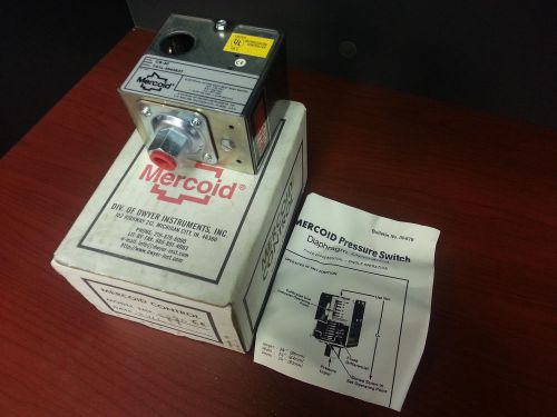 Dwyer mercoid control pressure switch cs-30 for sale