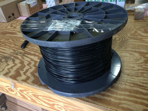 Wire 10-thhn-str-black  10awg, 19 str, 600v, black, 1x2500&#039; spool see conditions for sale
