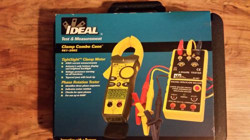 New ideal 61 2002 clamp combo kit case ( no reserve ) nib for sale
