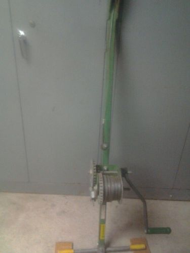 Greenlee 766 m4 2 speed hand crank cable and wire puller for sale