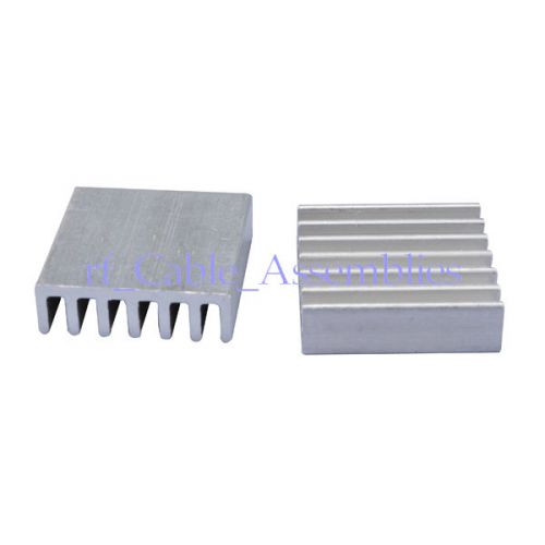 20pcs 20x20x6mm aluminum heat sink high quality for computer chip cpu for sale