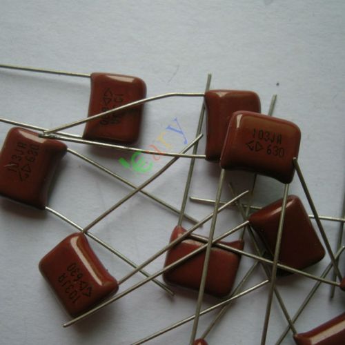 10pc copper lead metallized polypropylene film capacitor 0.01uf 630v fr tube amp for sale