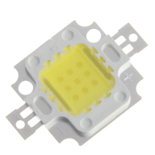 1pcs Cool white 10W High Power LED SMD Chips bulb lamp DIY DC9-12V 800-900lm