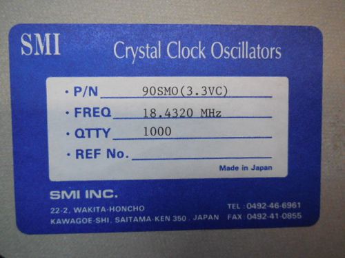 1000 PCS SMI 90SMO(3.3VC)