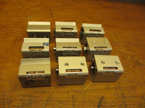 SMC CDQ2B16-01-0068US Lot of 9 NEW OLD STOCK  Pneumatic Cylinders Actuators