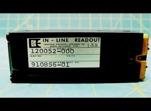 Industrial Electronic Indicator Housing P/N 120052-000 In-Line Readout