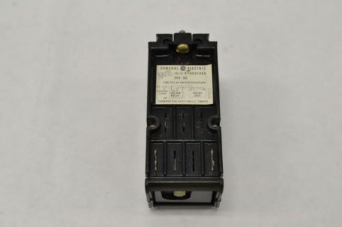 General electric cr120 kt00348aa delay unit 24v-dc relay control b206208 for sale