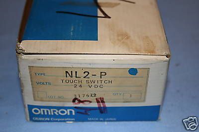 NEW Omron 24VDC Touch Switch NL2-P  BNIB