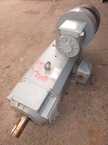 Reliance electric 50 hp dc motor c2514atz 1150 rpm 240v shunt 50hp rpm iii cont for sale