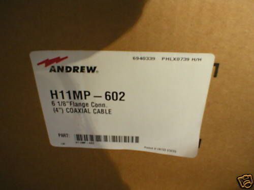 ANDREWS H11MP-602 6-1/8&#034; EIA Flange + ACX50-20 * HELIAX