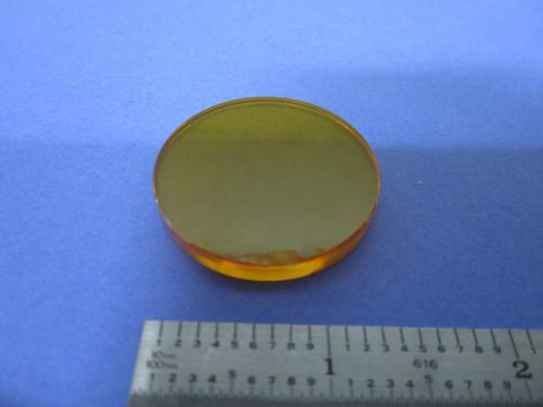 SYNTHETIC ZnSe ZINC SELENIDE CRYSTAL WAFER OPTICAL LASER HP 5517 #2 CHIPPED