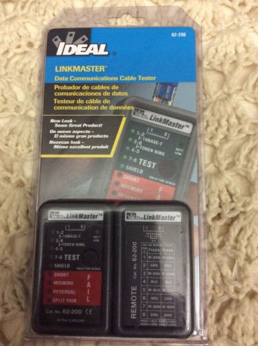 ideal linkmaster data communication cable tester