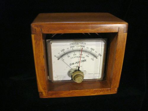 Vintage Pyrometer Sim-Ply-Trol Control By Assembly Products Thermocouple - USA