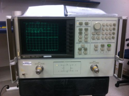 Hp/agilent 8720a network analyzer with time domain capability for sale