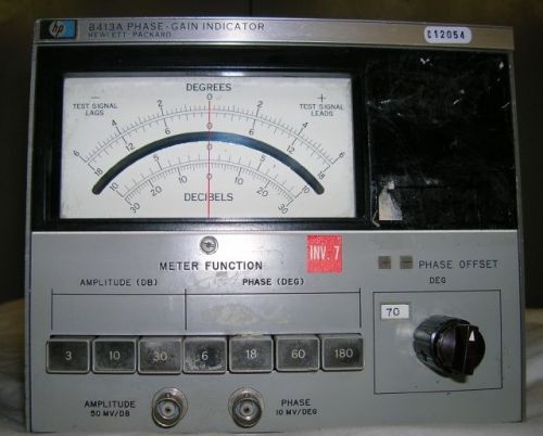 HP 8413A Phase Gain Indicator