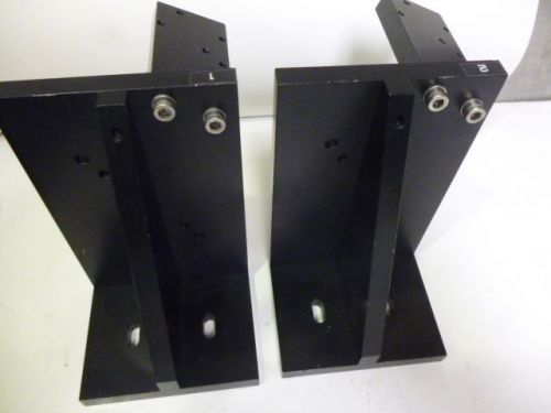 Lot of two (2) orthogonal mirror holder optical stages      l416 for sale