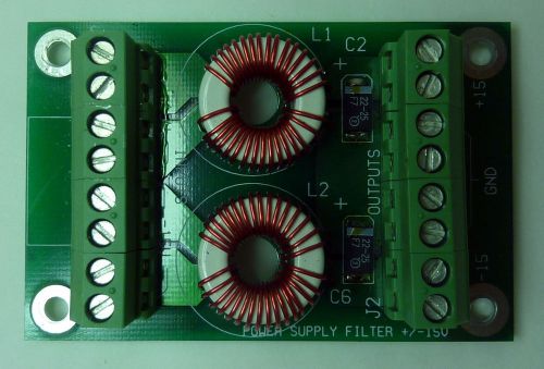 Guzik assy no 304450 power supply noise filter assembly unit +/- 15v for sale