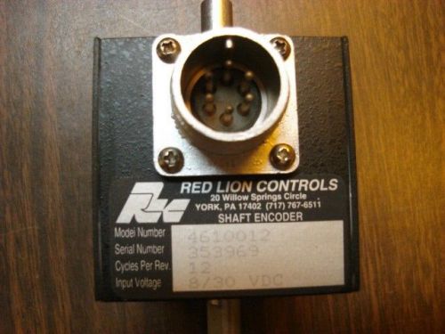 Red lion rotary pulse generator (rpg), 6-pin ms connector, model 4610012 for sale