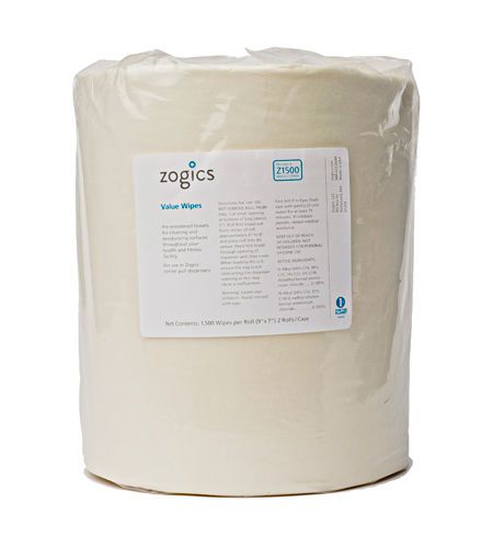 Zogics Value Wipes Single Roll