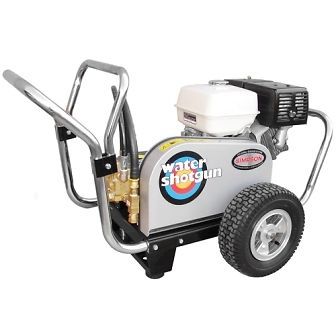 Simpson ws3500 pressure washer professional 3500 psi gas cold water belt-drive for sale