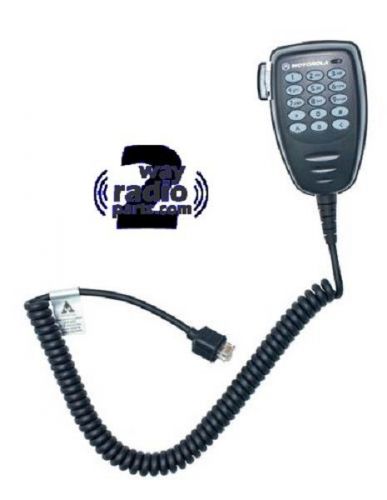Motorola mototrbo cm200d cm300d xpr2500 enhanced dtmf keypad microphone vhf uhf for sale