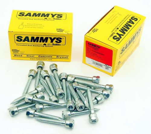 (25) Sammys 3/8-16 x 2-1/2 Threaded Rod Hanger for Wood 8009925