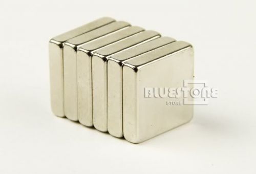 5pcs Super Strong Cuboid Block Magnets 20 x 20 x 5 mm Rare Earth Neodymium N35