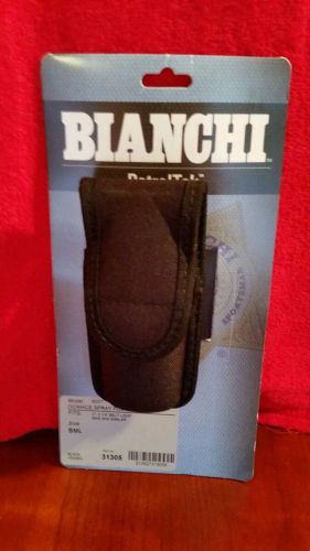 Bianchi 31305 black patroltek 8007 oc mace spray pouch w/ hidden snap new for sale