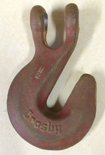 5 1/2&#034;  crosby clevis grab/chain hook rigging construction,log,farm, tow for sale