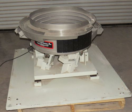Service engineering inc 22964-1 430ppm 27cw vibratory feeder bowl (#793) for sale
