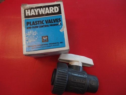 Hayward 1/2&#034; ball valve pvc for sale
