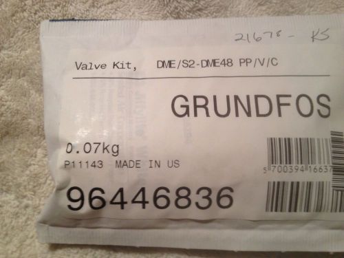 Grundfos Valve Kit New, DME/S2-DME48 PP/V/C 96446836