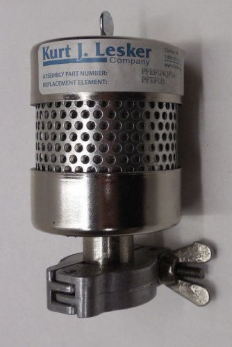 Kurt j lesker pfefg5qf16 kf16 oil mist eliminator flange vacuum pump filter for sale