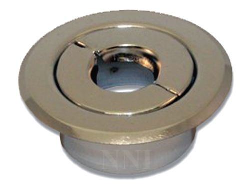 Replacement split fire sprinkler recessed escutcheon chrome- 1/2&#034; ips for sale