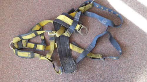 Dbi sala 110 1655 full body safety harness tree climbing construction mens large for sale