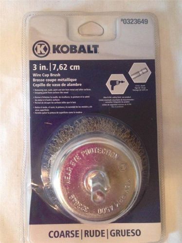 Kobalt 3 inch  7,62 cm Coarse Wire Cup Brush