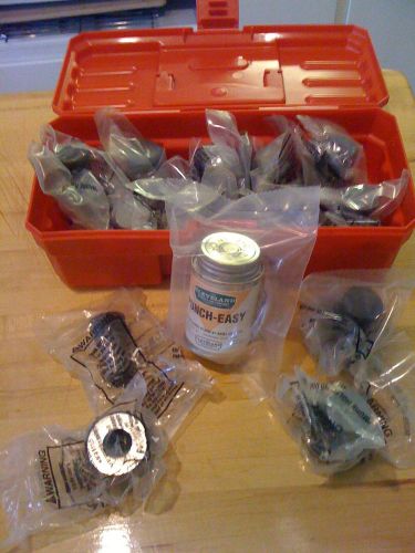 24-set round &amp; oblong tooling kit  for geka hydracrop 50, 70, h13 &amp;  other for sale