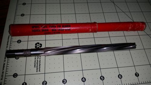 Cleveland - C24284 - TAPER PIN REAMER Taper Pin Size #8 (Decimal Inch): 0.5050