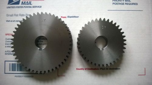 47 and 37 tooth Metric change gears for Logan 10&#034;, 11&#034;, and 2900 serie12&#034; lathes