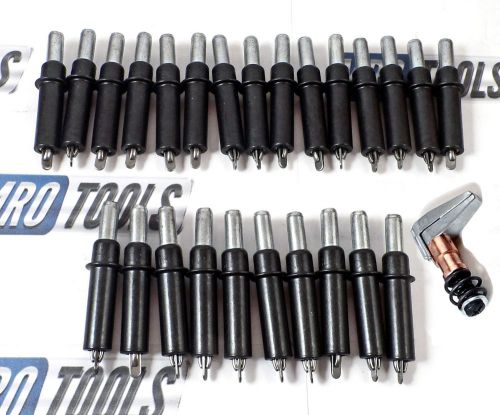 25 5/32&#034; cleco sheet metal fasteners + free super side clamp (k2s25-5/32) for sale