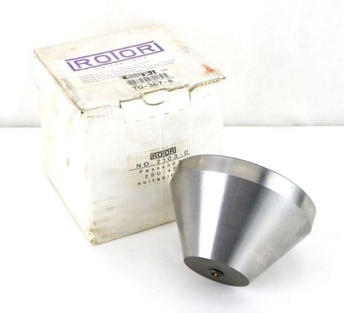 ROTOR No 2103-D SPi 70-367-8 Cone F/S1 Bullnose Bull Nose Point Live Center H13