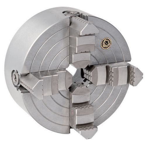 Bison 4 jaw independent lathe chuck number of jaws: 4 chuck size: 10&#034; d1-6 60lbs for sale