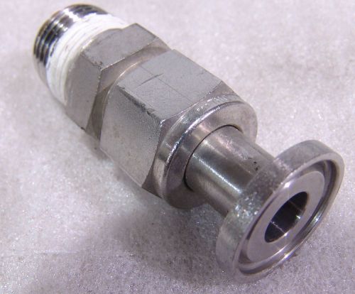 Sanitary fitting tri-clover 3/8&#034; NPT