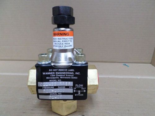 Wanner engineering c22abbvrref relief valve for sale