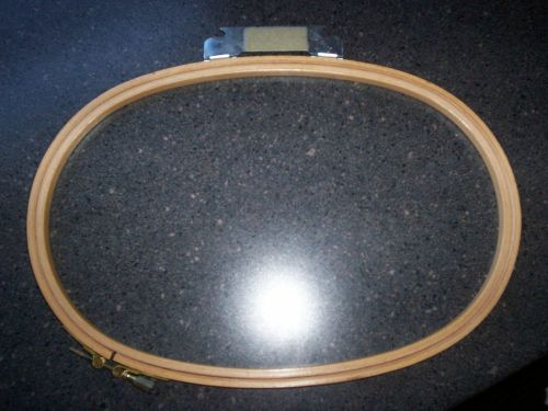 Melco EMC embroidery hoop 13.5&#034; x 8.5&#034; oval